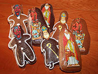 Nikolaus-Set aus Lebkuchen