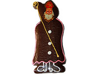 Handverzierter Lebkuchen-Nikolaus