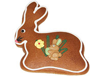 Lebkuchen-Osterhase, liegend