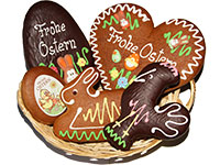 Lebkuchen fr Ostern