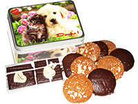 Lebkuchendose "Katze & Hund"