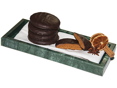 Ischler Elisen-Lebkuchen mit Schokoberzug