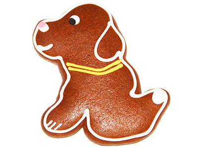 Original Ischler Lebkuchen-Hund