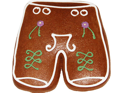 Ischler Lebkuchen-Lederhose