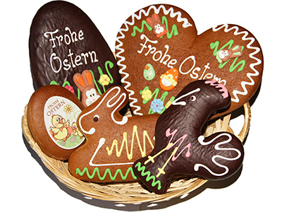 Lebkuchen fr Ostern