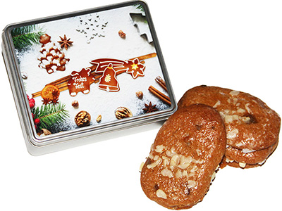 Lebkuchendose "Frohes Fest"