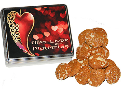 Lebkuchendose "Alles Liebe zum Muttertag"