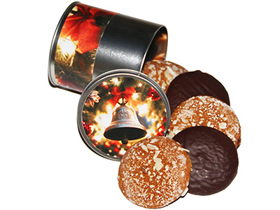Lebkuchendose "Weihnachtsglocken"
