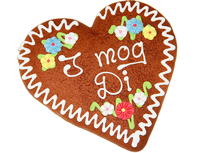Ischler Lebkuchenherz "I mog Di"