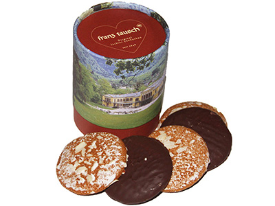 Pappdose "Kaiservilla" mit Ischler Elisen-Lebkuchen